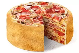 La pizza-cake, nouvelle pizza tendance au Canada