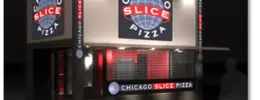Chicago slice pizza Concarneau