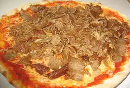 Pizza au kebab