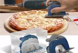 Une scie circulaire pour couper votre pizza