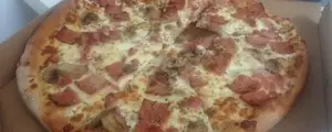 Pizza Forestière de chez Domino's Pizza